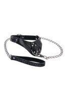 Sportsheets Velvet Noir Collar & Leash