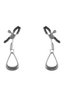Sportsheets Velvet Noir Tuggable Nipple Clamps