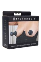 Sportsheets Velvet Noir Silicone Nipple Suckers