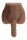 Evolved Easy Rider Thrusting Torso Masturbator Brown 3.1 kg