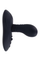 Evolved Playboy Sittin & Spinnin Vibrator Black 12 cm