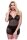 Baci 2-teiliges Set aus Chemise und Panty Schwarz M-L