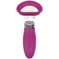 Delightful Rechargeable Vulva and Breast Pump Pink