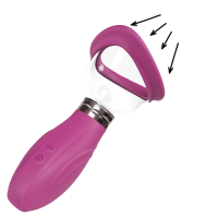 Delightful Rechargeable Vulva and Breast Pump Pink