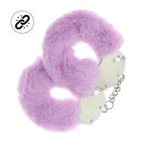 Ouch! Sturdy Fluffy Handcuffs Purple