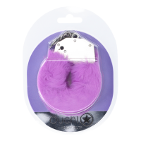 Ouch! Sturdy Fluffy Handcuffs Light Purple