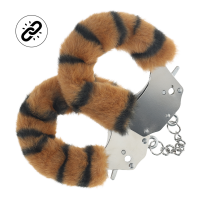 Ouch! Sturdy Fluffy Handcuffs Tiger