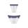 Sensual Rechargeable Vulva and Breast Pump Purple