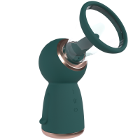 Exquisite Rechargeable Vulva and Breast Pump Forest Green