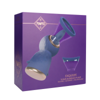 Exquisite Rechargeable Vulva and Breast Pump Purple