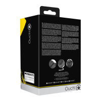 Ouch! Zip-Up Full Arm and Shoulder Sleeve Restraint Black