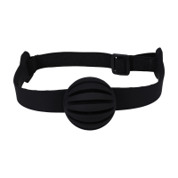 Doc Johnson Max Comfort Gag Schwarz Ø 5,1 cm