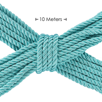 Ouch! Polyester Bondage Rope 10 m Blue