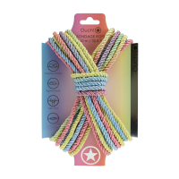 Ouch! Polyester Bondage Rope 10 m Rainbow