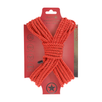 Ouch! Polyester Bondage Rope 10 m Red