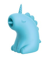 ER Snowflake Unicorn Massager with Licking Tongue Blue