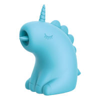 ER Snowflake Unicorn Massager with Licking Tongue Blue