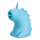 ER Snowflake Unicorn Massager with Licking Tongue Blue