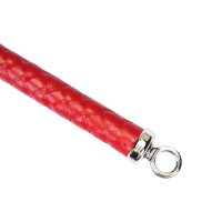 RISE Pulse Devil’s Tongue Peitsche Leder Rot Schwarz