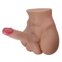 Crazy Bull Ryhne Ass und Penis Masturbator Beige