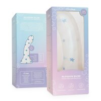 Easy Toys Dildo Collection Blossom Bliss Medium Dildo with Blue Flowers