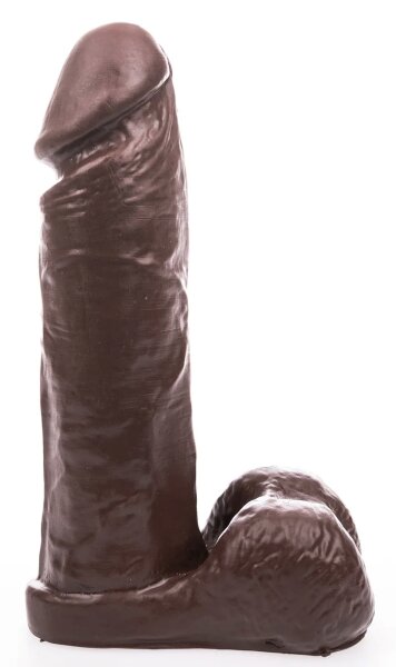 Hung System Lil Realistic Dildo M Brown 20 cm