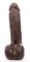 Hung System Lil Realistic Dildo M Brown 20 cm