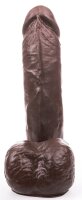 Hung System Lil Realistic Dildo XL Brown 28 cm