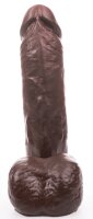 Hung System Lil Realistischer Dildo L Braun 22 cm
