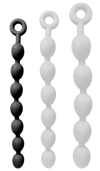 AnalMasterBalls Chapira balls S 43 x 3.8 cm Black