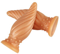 DarkSil Plug Spiral Pik XL 21 x 8 cm Gold