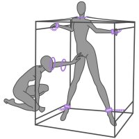 Secret Dome Kink Club Cabin Scandale Purple