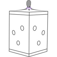 Secret Dome Kink Club Cabin Scandale Purple