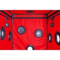 Secret Dome Kink Club Cabin Scandale Black & Red