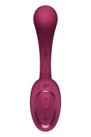 Satisfyer G for Goddess 2 Rabbit Vibrator Dark Red