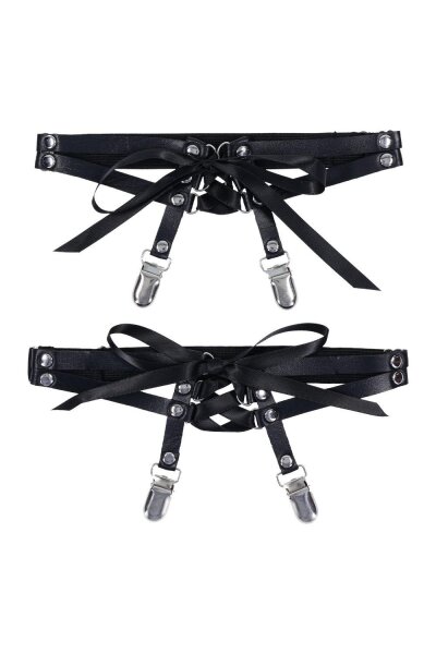 Sportsheets Lace Up Strumpfbänder Schwarz One Size