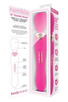 BODYWAND RUMBLE WAND 12 INCH HOT PINK