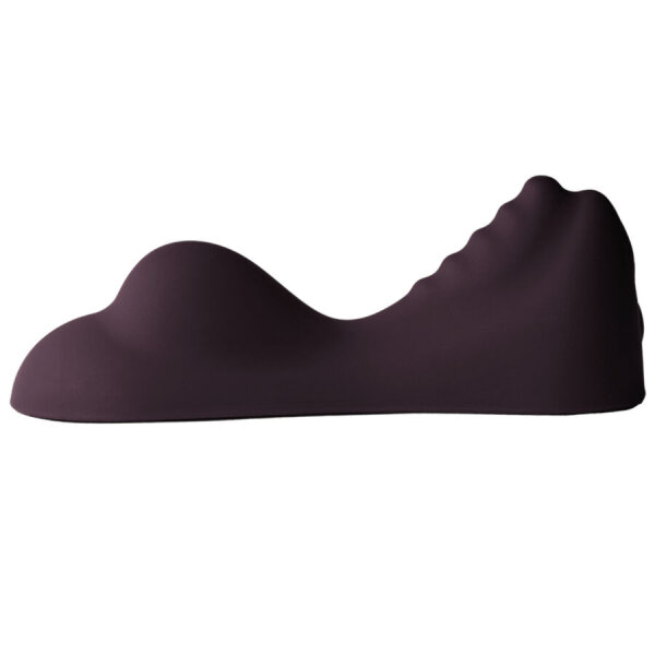 Rocks Off Ruby Glow sit-on vibrator purple