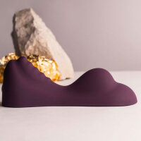 Rocks Off Ruby Glow sit-on vibrator purple