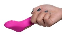 XR Brands Frisky Finger Bang Her Pro Finger Vibrator 12 cm Rosa