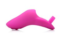 XR Brands Frisky Finger Bang Her Pro Finger Vibrator 12 cm Rosa