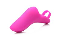 XR Brands Frisky Finger Bang Her Pro Finger Vibrator 12 cm Rosa