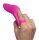 XR Brands Frisky Finger Bang Her Pro Finger Vibrator 12 cm Rosa