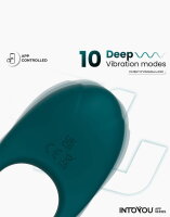 IY Ringo Vibrating Ring with App Control Green Ø 4.8 cm