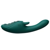 Zalo Ares G-Spot Rabbit Vibrator App Control 24,6 cm Green