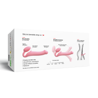 Strap-On-Me flexible strap-on dildo pink 15.2 cm