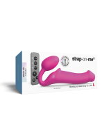 Strap-On-Me flexible strap-on vibrator with remote...