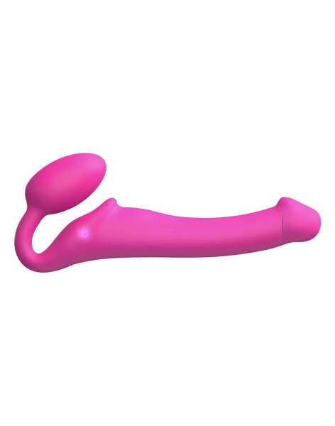 Strap-On-Me flexible strap-on vibrator with remote control pink 20 cm