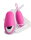 DORR Spot Duo Vibrating Egg with Remote Pink 8.5 cm Ø 4.4 cm