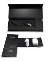 DORR Spot Duo Vibrating Egg with Remote Black 8.5 cm...